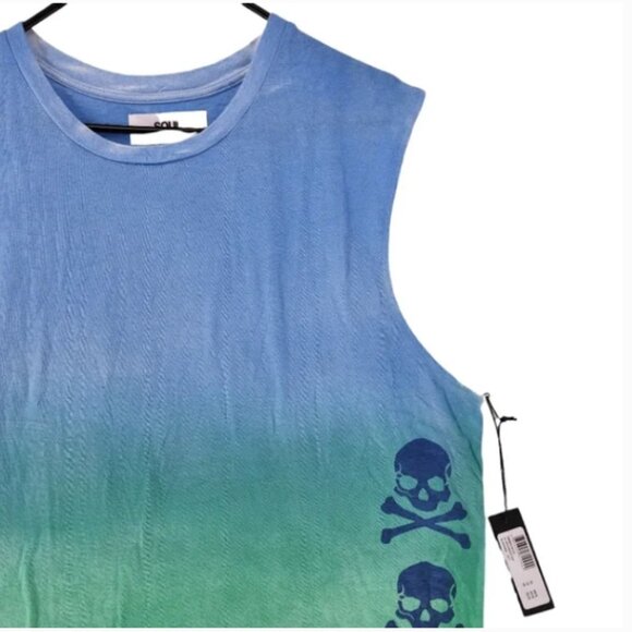 Soul By Soul Cycle Women's Green Recycled Cotton All Souls Muscle Tank - XXL - Picture 3 of 7